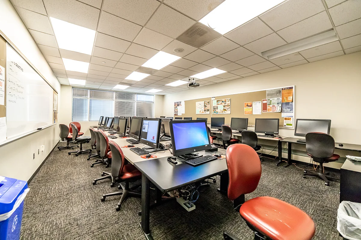 Commercial workspace photography