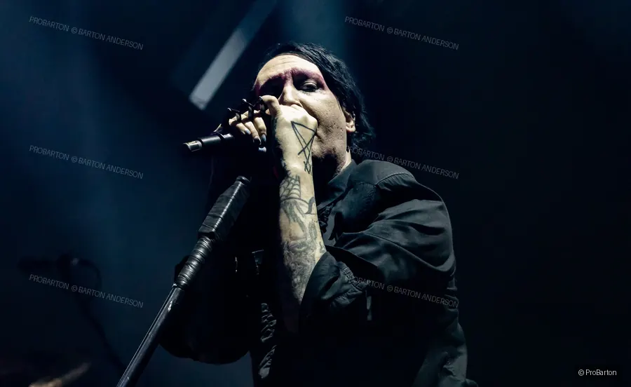 Marilyn Manson on stage