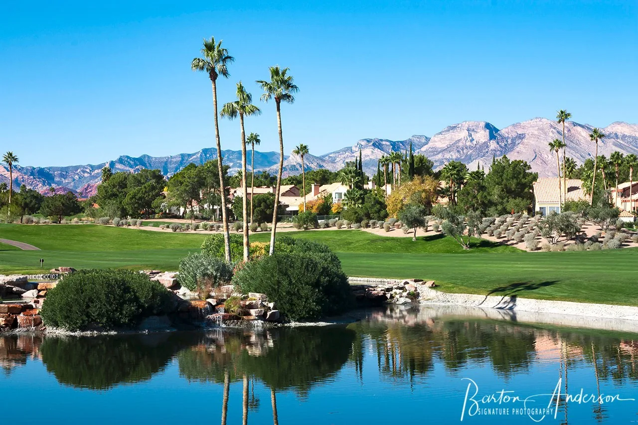 Golf course marketing photography