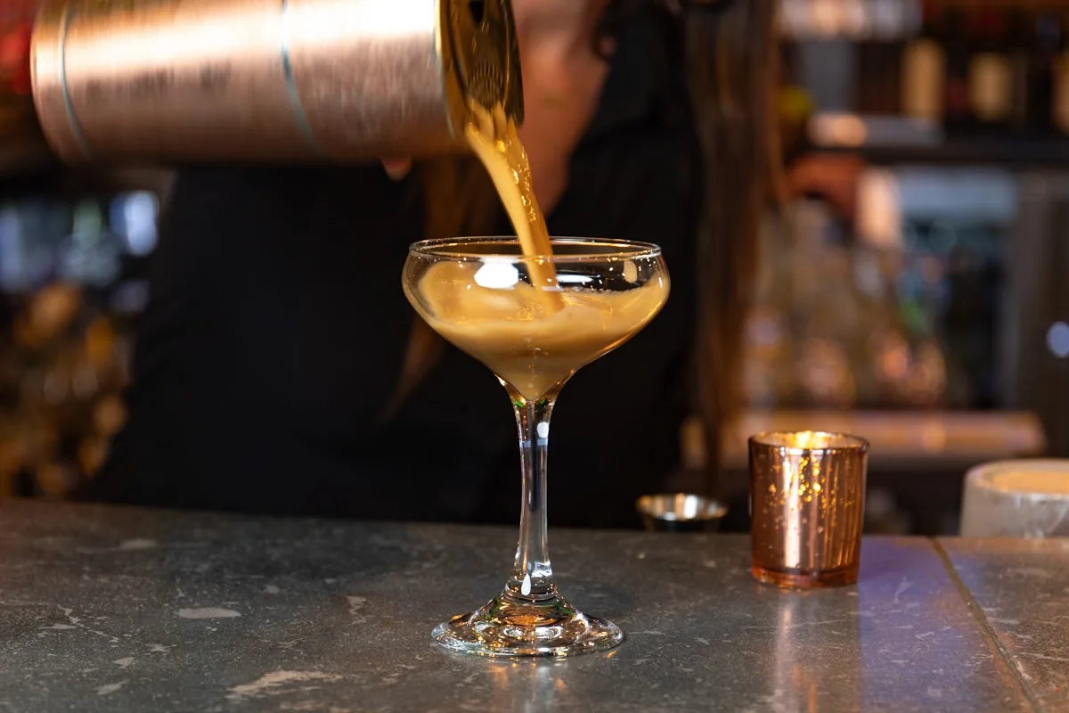 Cocktail pour photography