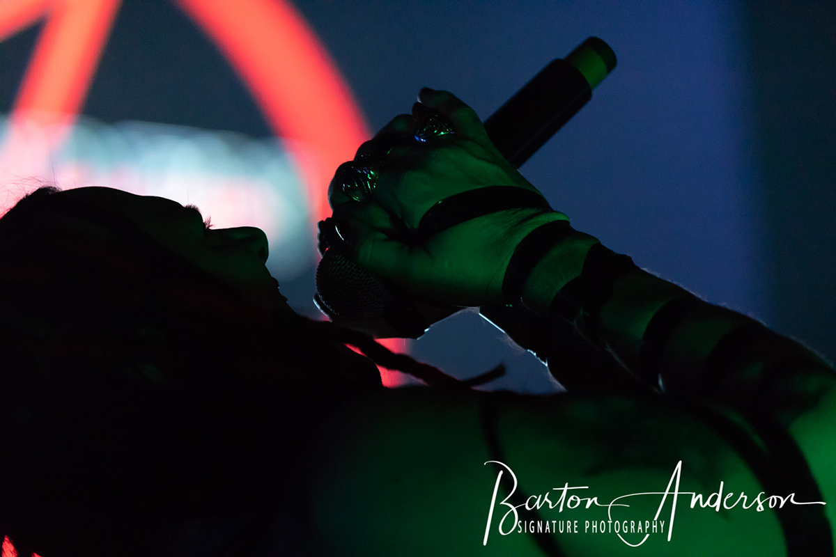 Event stage branding capture