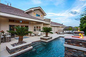 Luxury home detail shot